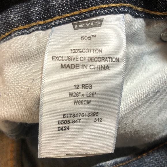 Levi’s 505 straight leg jeans - Picture 5 of 12